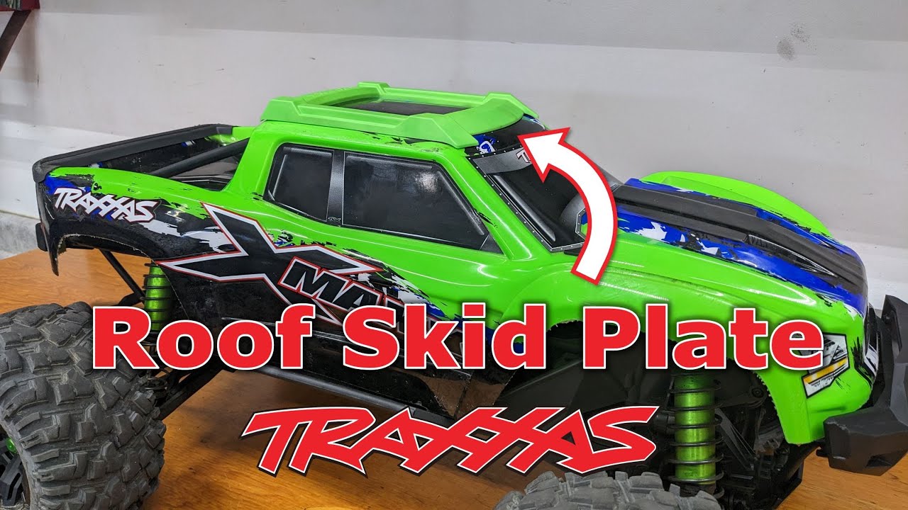 How To Install Roof Skid Plate on Traxxas RC Car (XMaxx) YouTube