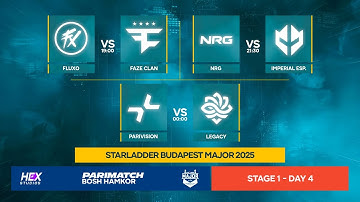[UZ] PARIVISION vs LEGACY | SL BUDAPEST MAJOR 2025 CS2 | STAGE 1 - 4 KUN