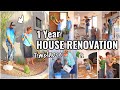 RENOVATION HOUSE 1 YEAR TIME-LAPSE!!🏠 MAJOR RENOVATION OF OUR ARIZONA FIXER UPPER Special Episode