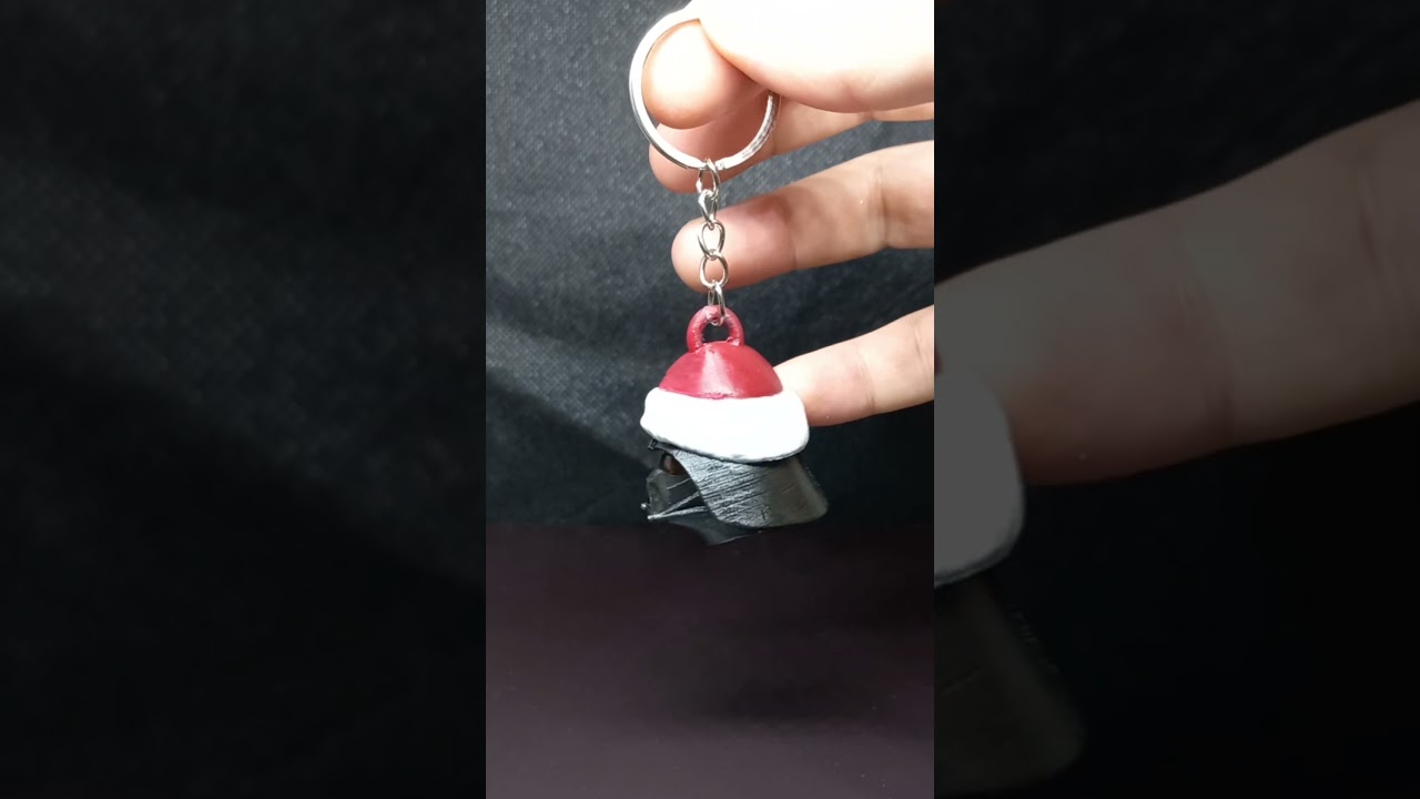 Santa Darth Vader keychain 