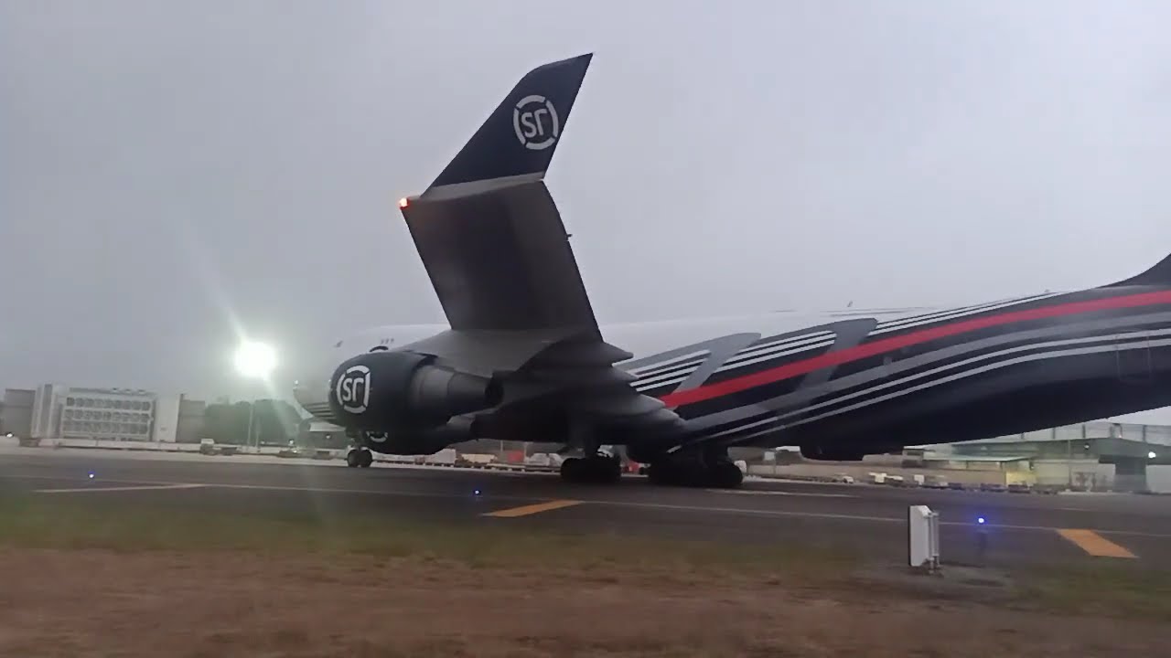 成田初飛来 SF Airlines🇨🇳 Boeing 747-400F B-2423 Landing at Chennai