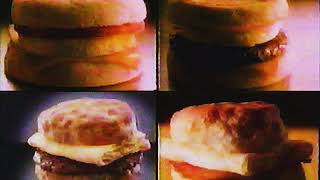 McDonalds 99 Cent Breakfast Sandwiches (1988 Commercial)