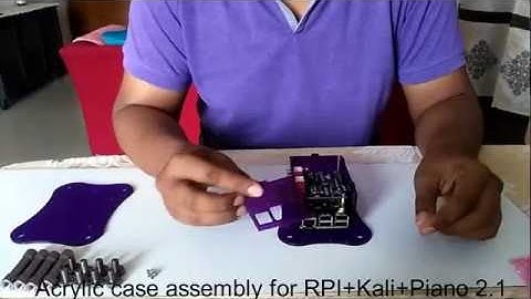 Allo.com - Acrylic Case Assembly Tutorial For RPi + Kali + Piano 2 1
