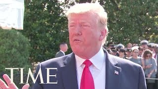 President Trump Discusses The ICE Raids That Are Expected To Begin This Sunday | TIME