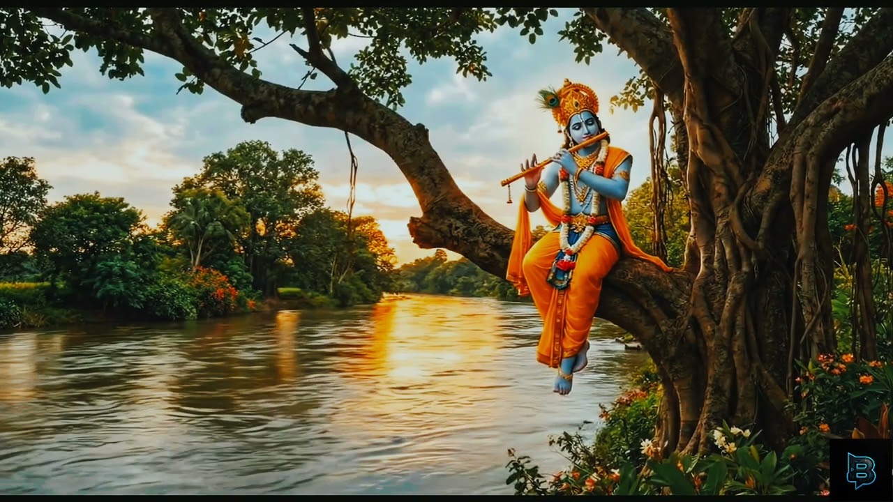 NEW MEDITATION MUSIC 🌼|INDIAN MEDITATION MUSIC|LO-FI|JAY SHREE KRISHNA 