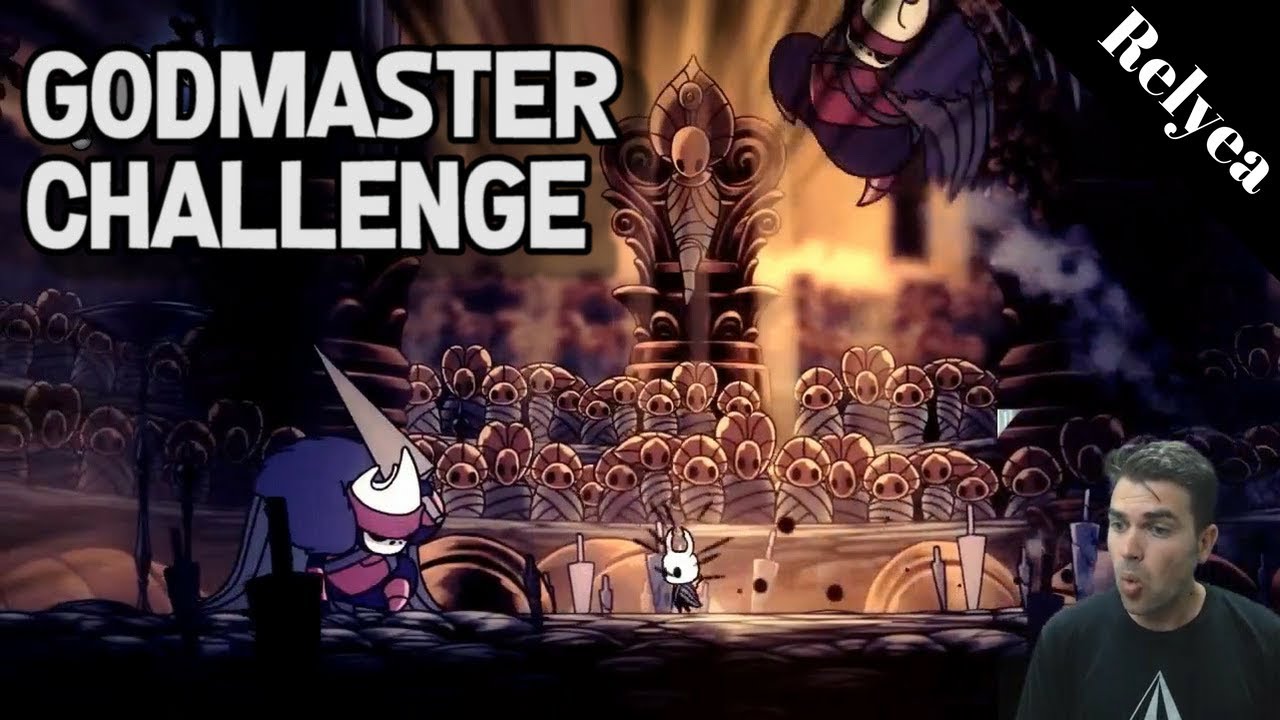 New Hollow Knight Godmaster DLC Is Not Easy ! Challenge 1 Epic Fight