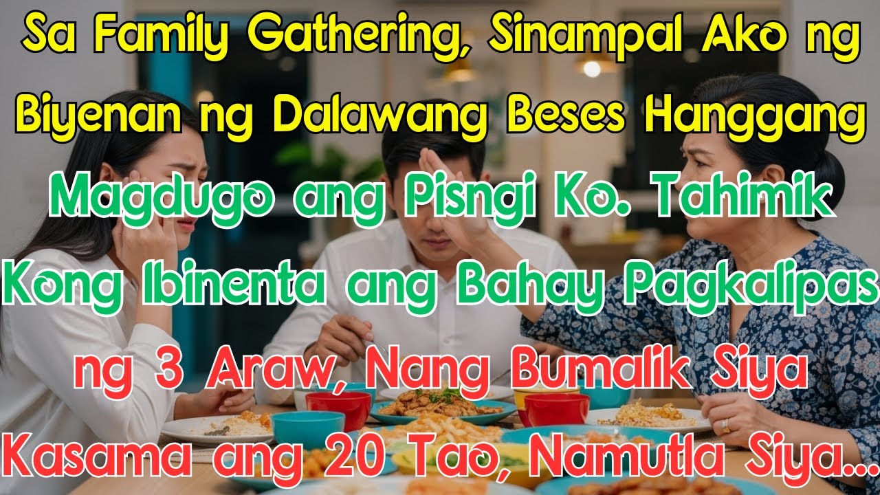 Sa Family Gathering, Sinampal Ako ng Biyenan ng Dalawang Beses Hanggang Magdugo ang Pisngi Ko.
