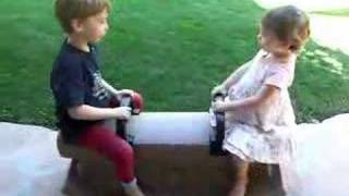 Teeter-totter - Lauren + Carter
