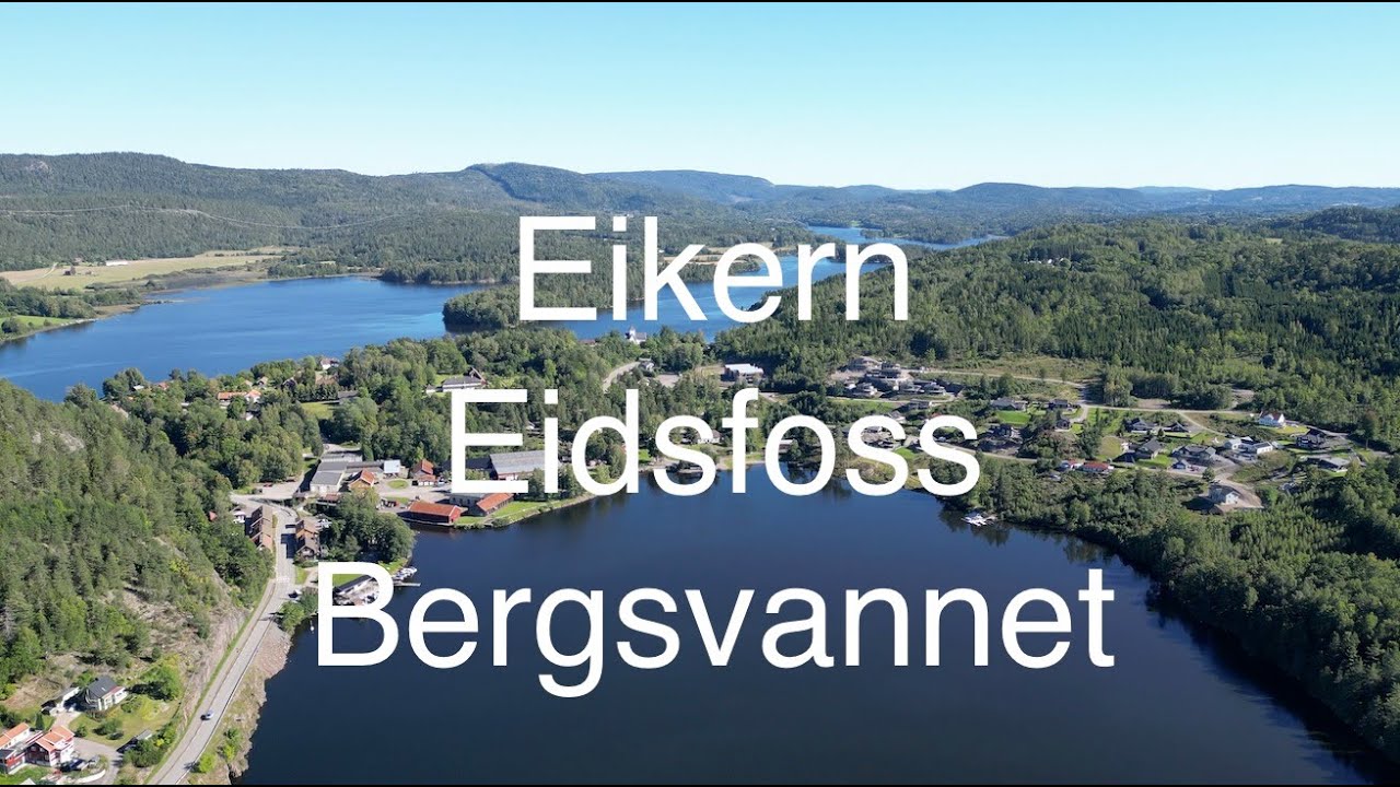 Lake in Norway Eikeren  2023