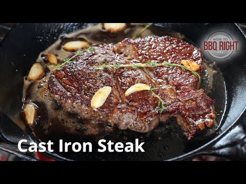 Juicy Cast Iron Skillet Steak - Chef Alli