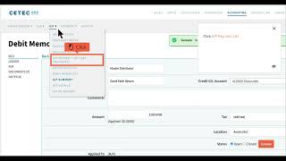 Celebrity How to Create Debit Memo and Apply it to a Vendor Payment in Cetec ERP Net Worth