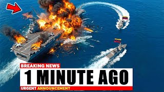VENEZUELA WARSHIP ATTACKS US AIRCRAFT CARRIER — THEN THIS HAPPENED NOBODY EXPECTED