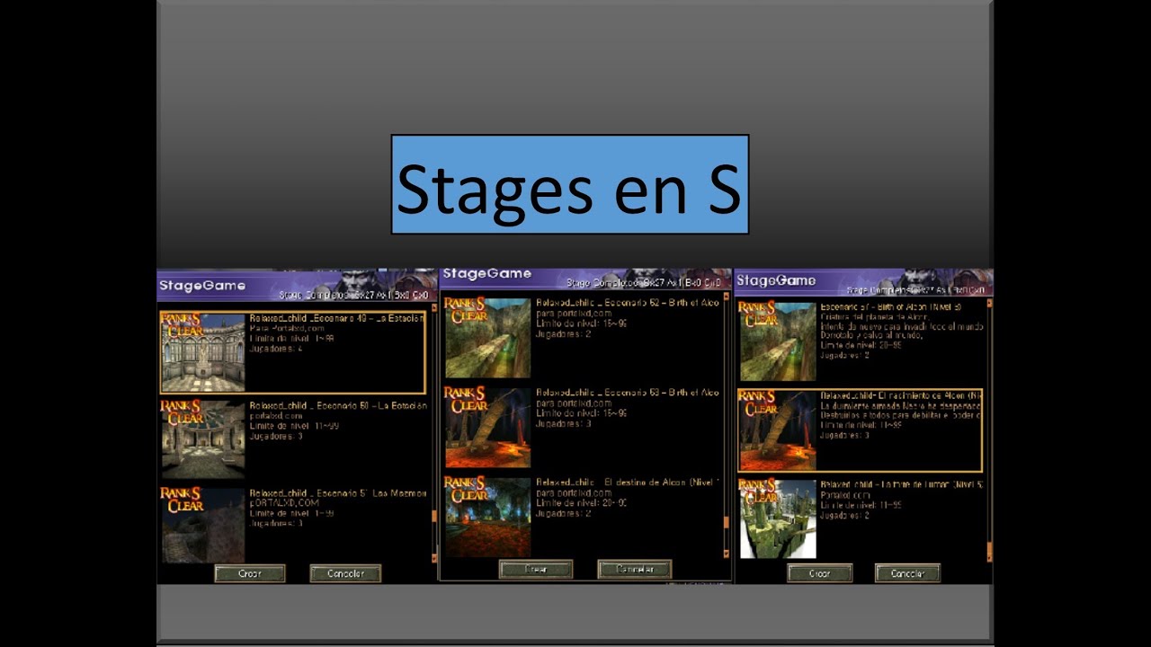 Rakion - Como pasar stages en S sin hack / 1era parte
