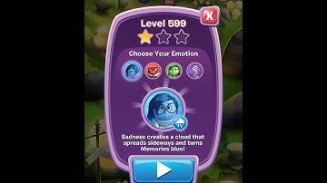 inside out thought bubbles level 599 (Sadness)