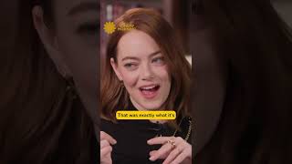 Emma Stone on filming &quot;Poor Things&quot; #shorts