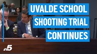 Uvalde school shooting trial continues, officer to take the stand | NBCDFW