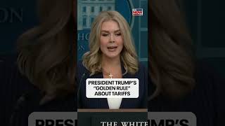 Karoline Leavitt: The Golden Rule of Trump tariffs