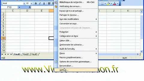 Supprimer une liste personnalisée dans Excel