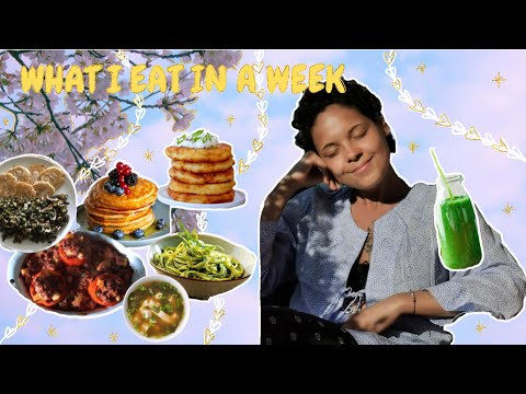 what I eat in a week  I  vegan and simple
