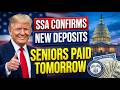 Breaking Late-Night SSA Update – New Social Security Deposit Batch Confirmed for Seniors Tomorrow!
