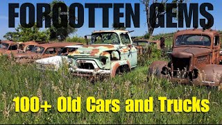 Finding Hidden Gems in an Old Junkyard FULL of Abandoned Old Vehicles