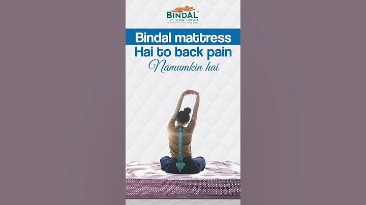 Bindal mattress are perfect and most relaxing mattress