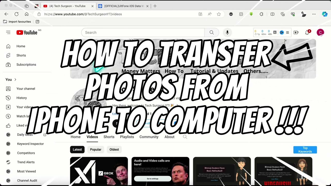 How to Transfer Photos from iPhone to Computer without USB Transfer Pictures Wirelessly YouTube