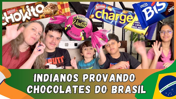 MEUS FILHOS INDIANOS PROVANDO CHOCOLATES DO BRASIL | BRASILEIRA NA ÍNDIA | ALESSANDDRA NIRRWAAN