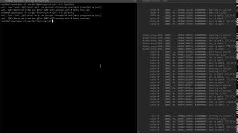 debug tc docker drop tcp