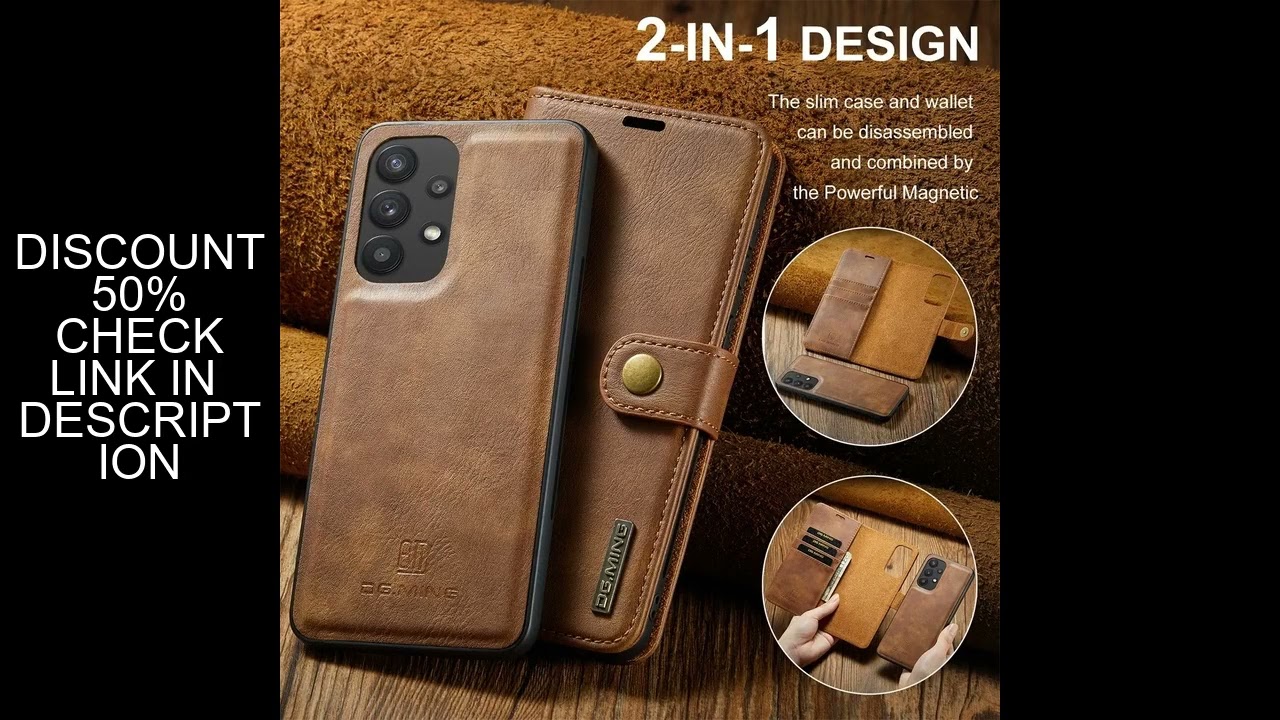 Detachable Magnetic Leather Cover for Samsung Galaxy S20 S21 S23 S24 FE S25 S22 Plus Note 20 Ultra A