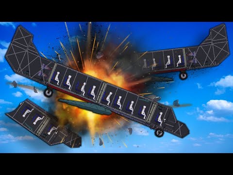 Building a Plane that Saves Ragdolls from Crashes in People Playground!