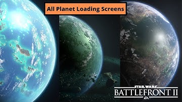 All Planets in Starwars Battlefront II