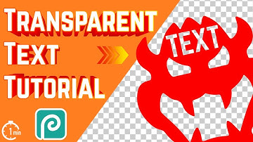 How to Make Transparent Text on Photopea in 1 Min.