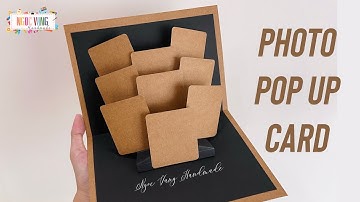DIY Photo Pop Up Card - Ngoc Vang Handmade