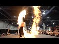 Las Vegas Fire Entertainer | Fire Performer Grace Good at the Bar &amp; Restaurant Expo 2022