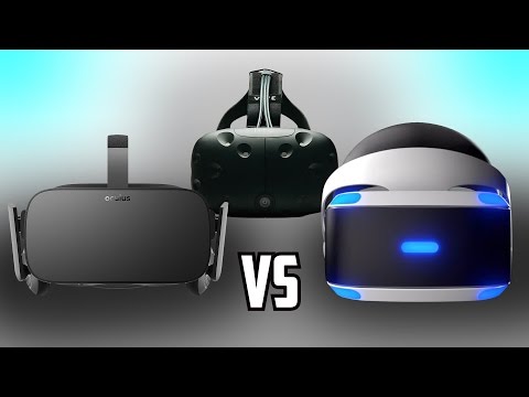 🆚 What was VR like back in 2016? | (Full Specs Comparison) Rift vs Vive vs PSVR