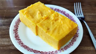 Soft & Creamy Corn Pudding Custard Recipe In 4K (软奶油玉米布丁) Resepi Kastard Puding Jagung