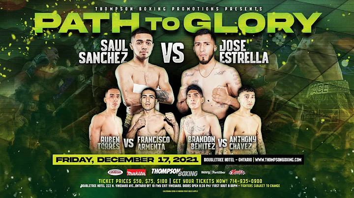 Path To Glory Dec 17, 2021 Fight Night