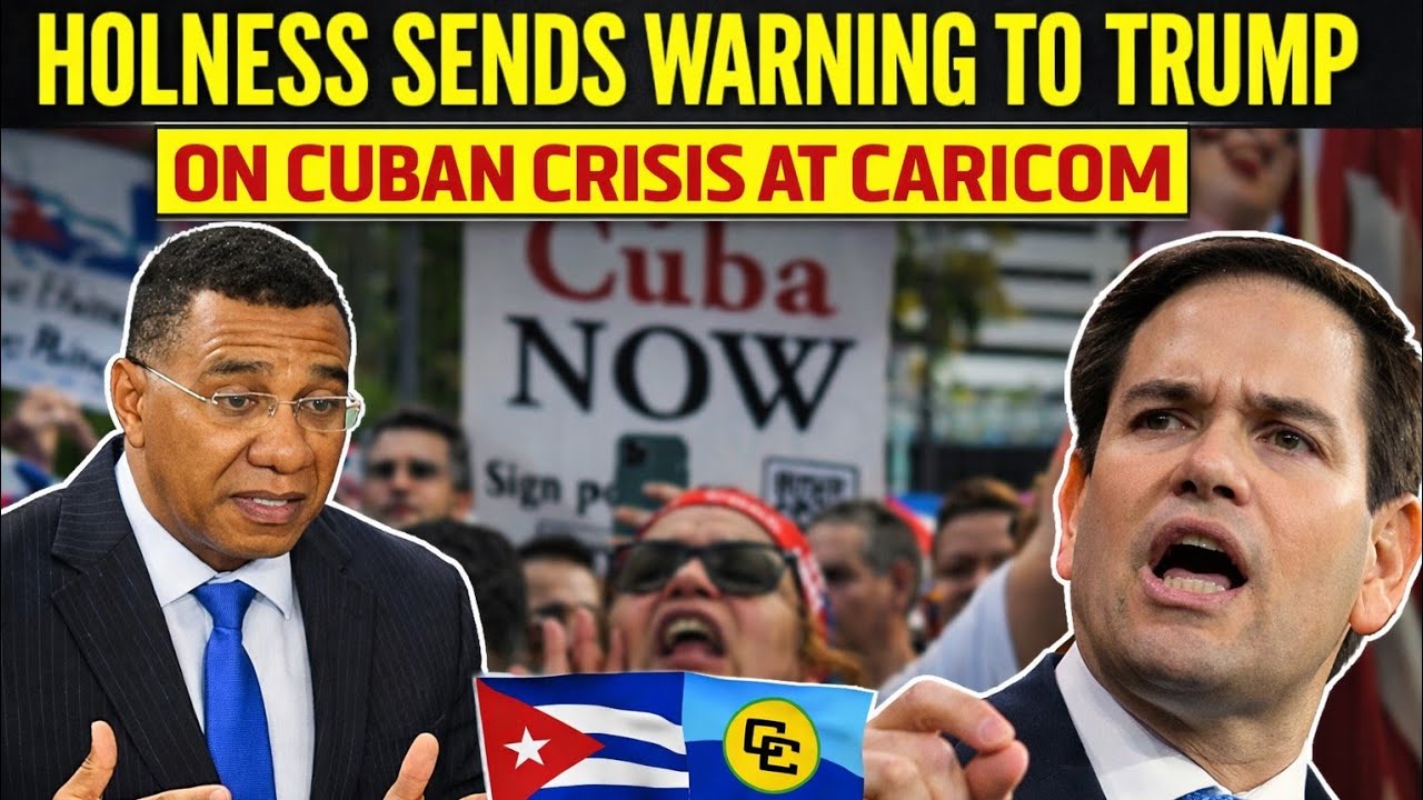 Холнесс нарушила молчание и раскритиковала политику Трампа в отношении Кубы в КАРИКОМ.