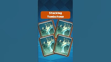 Tombstone was a good choice | Shoutout@Pandemoniumwantsexpendables   #clashroyale #gaming