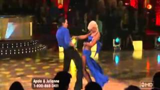 Apolo Anton Ohno and Julianne Hough - Cha Cha Cha - Week 9