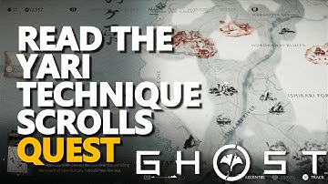 Read the yari technique scrolls Ghost of Yotei