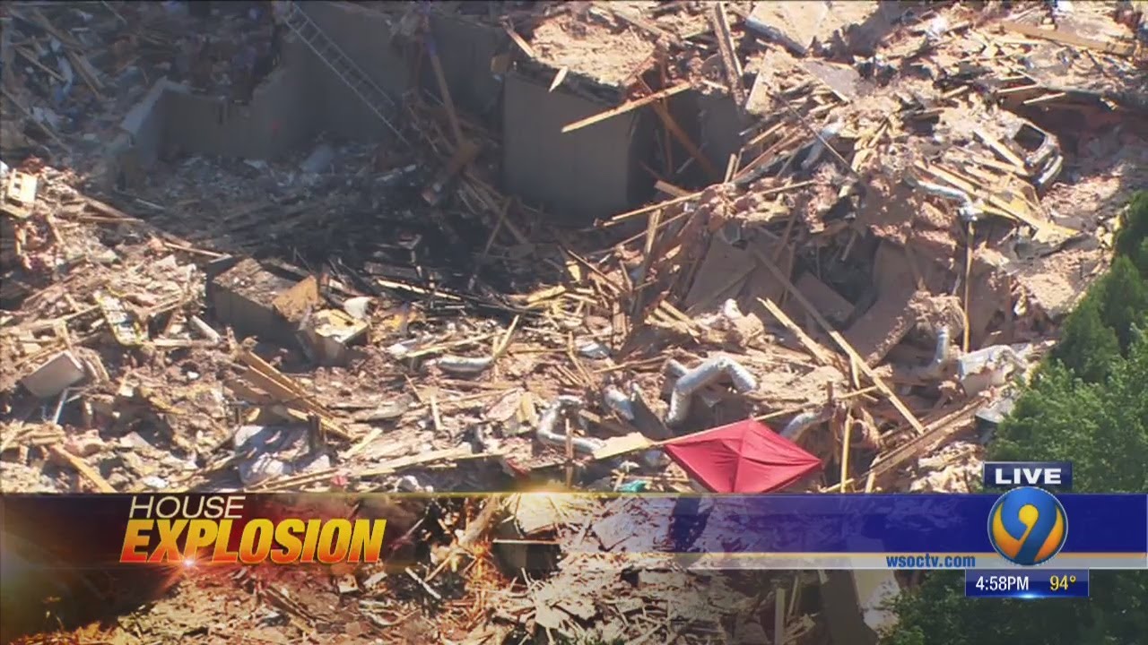 Man rescued from rubble after house explosion in Ballantyne YouTube