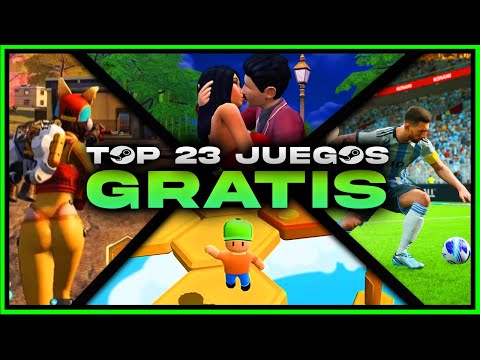 🎮 23 Épicos JUEGOS GRATIS de STEAM para PC