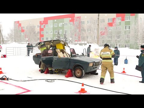 Команда Нурлатского пожарно-спасательного гарнизона стала лучшей среди 13 подразделений Юго-Востока