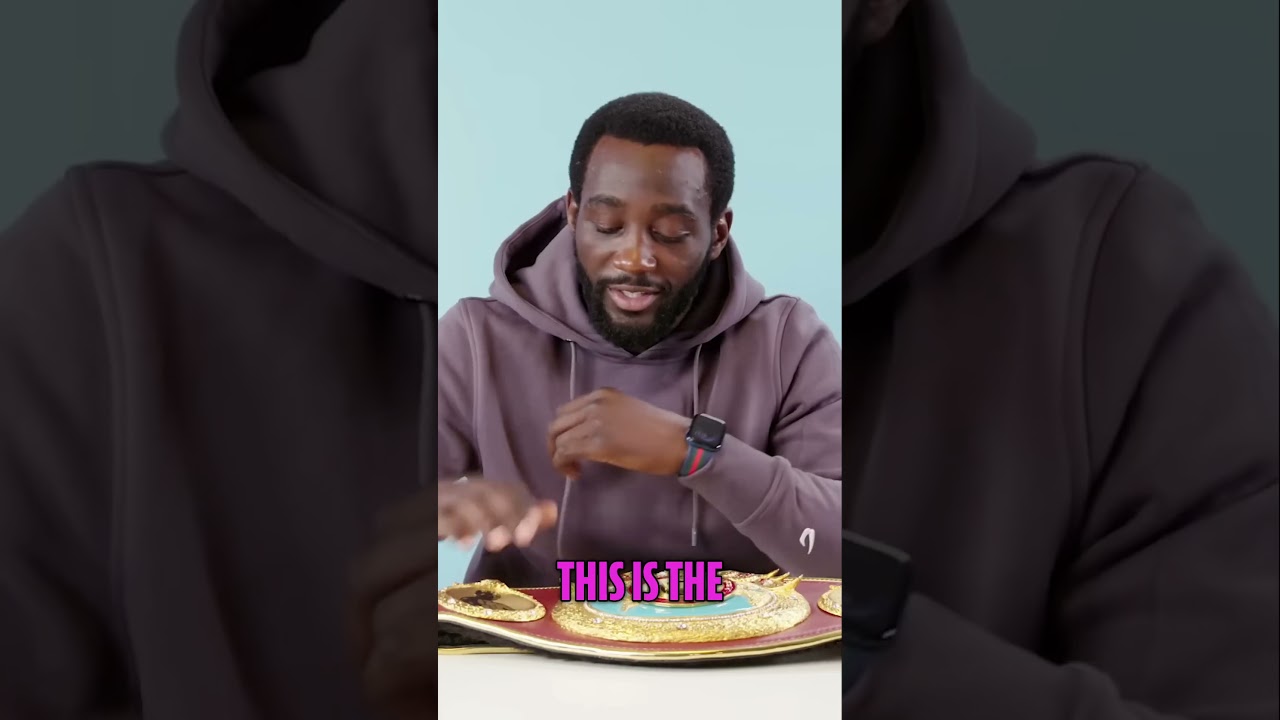 Terence Crawford Can't Live Without his WBO World Championship Welterweight Belt! 