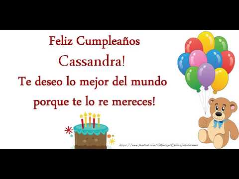 Cumpleaños Feliz para Cassandra! tarjetas de cumpleaños para hermana