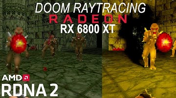 Doom OpenGL Classic VS Raytracing