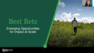 Best Bets Webinar Series: Entrepreneurial Mindset and Soft Skills Training for Business Growth | IPA screenshot 5