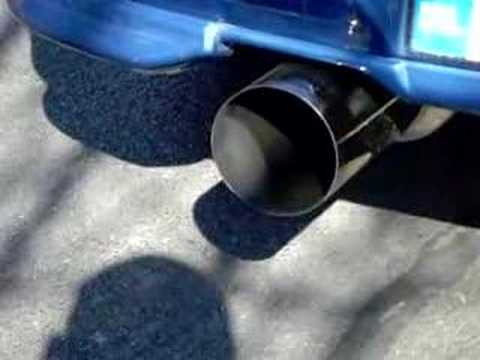 Subaru impreza wrx loud exhaust